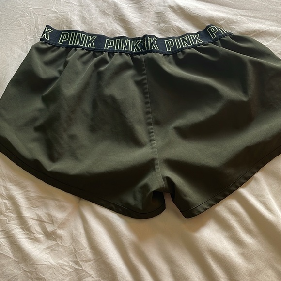 Small Pink Victoria’s Secret activewear shorts - Picture 2 of 3